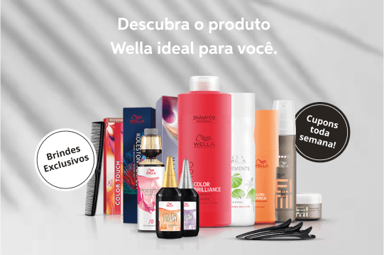 Descubra o produto Wella ideal para você.