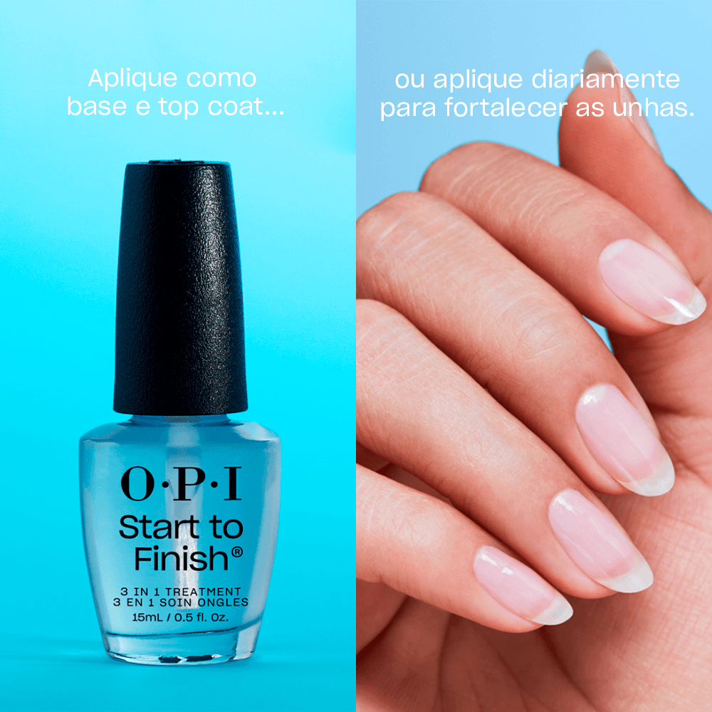 Tratamento OPI Start To Finish 15ml - Loja Wella